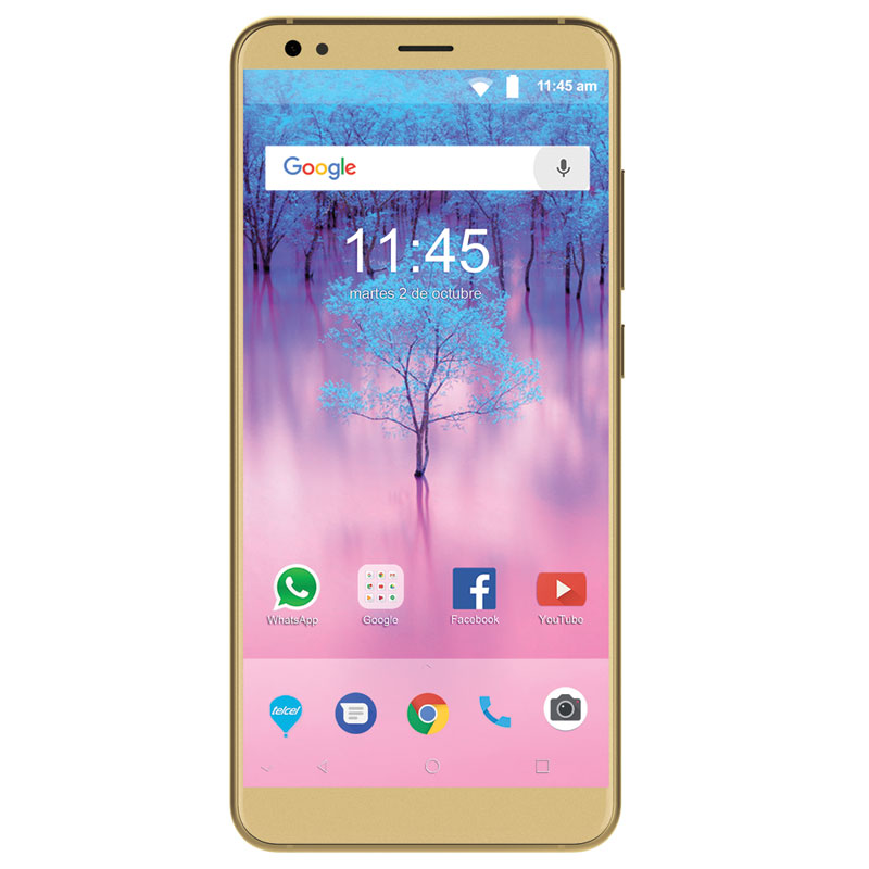 Celular ZTE LTE BLADE V9 16GB DORADO TELCEL