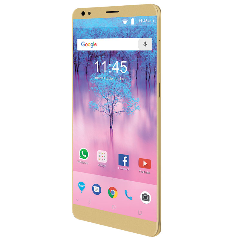 Celular ZTE LTE BLADE V9 16GB DORADO TELCEL