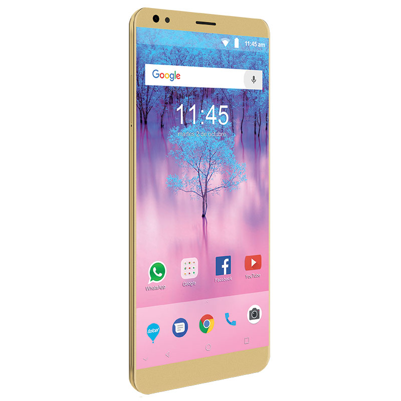 Celular ZTE LTE BLADE V9 16GB DORADO TELCEL