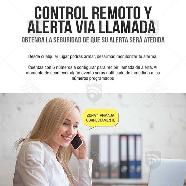 Alarma Linea Telefonica Defensa Camara Seguridad Casa 3s