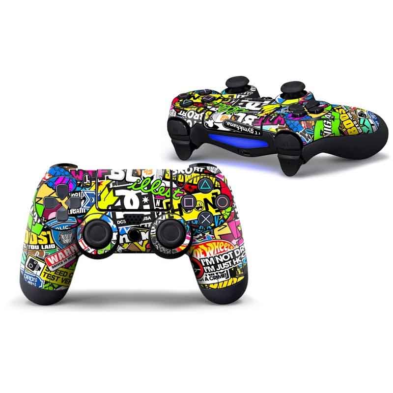 Ps4 Skin Estampa Control Para Playstation 4 (Juego De Palabras)