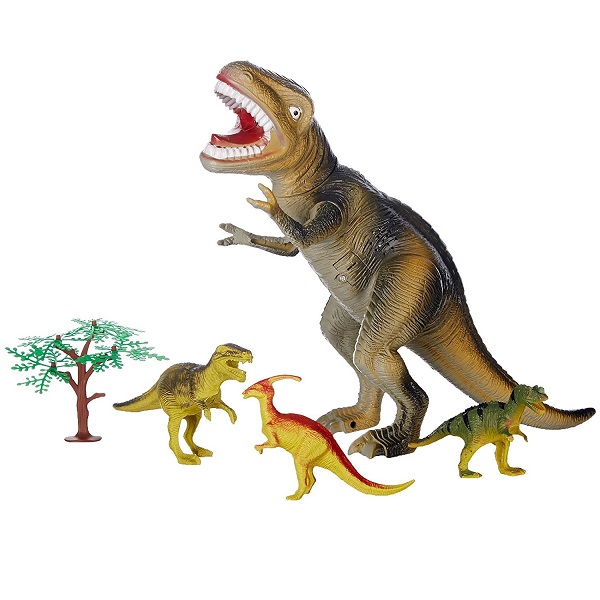 Dinosaurio T-Rex con batería Juguete Discovery Kids 
