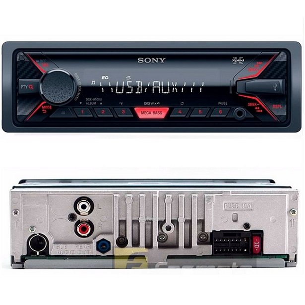 Autoestereo Sony EQ10 MP3 USB 55 Watts EXTRA BASS DSX-A110U