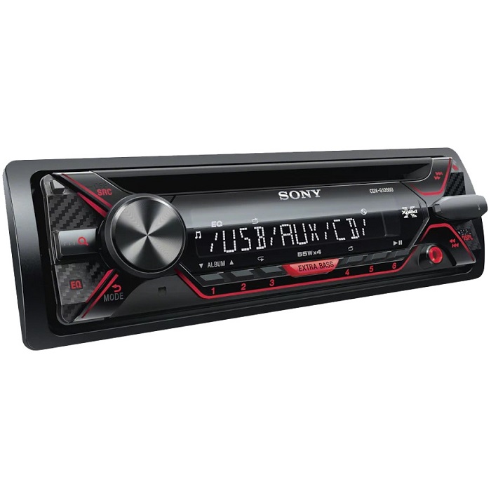 Autoestereo Sony CD MP3 USB 55 Watts EXTRA BASS CDX-G1200U