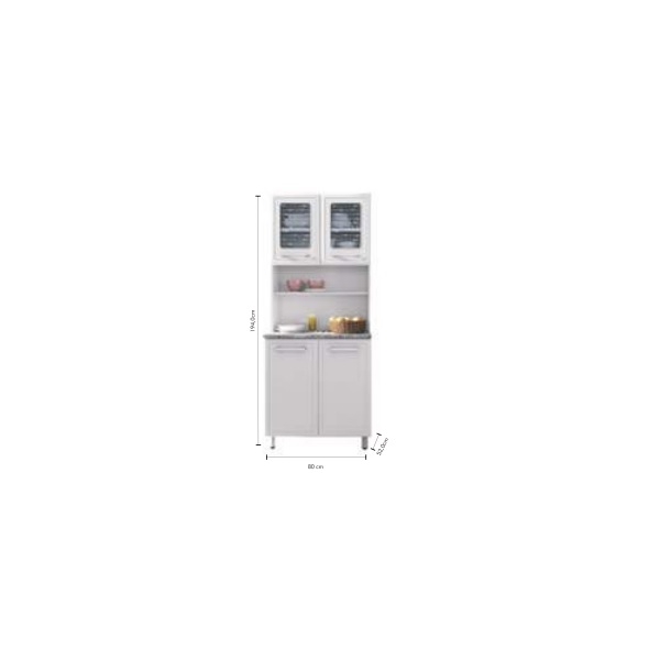 Alacena Gourmet 80 Chocolate y blanco - Kessa
