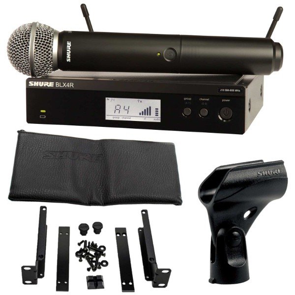 Microfono mano inalambrico BLX24RSM58 Shure