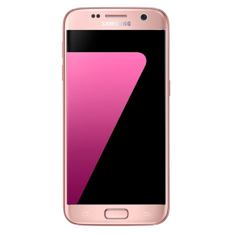 Celular Samsung Galaxy S7 Flat Color Rosa Telcel más bocina Emoji Bluetooth