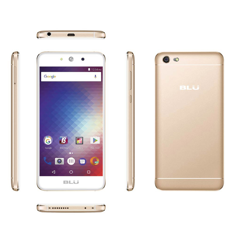 Celular Blu Grand M 5mpx 8gb Dorado Desbloqueado