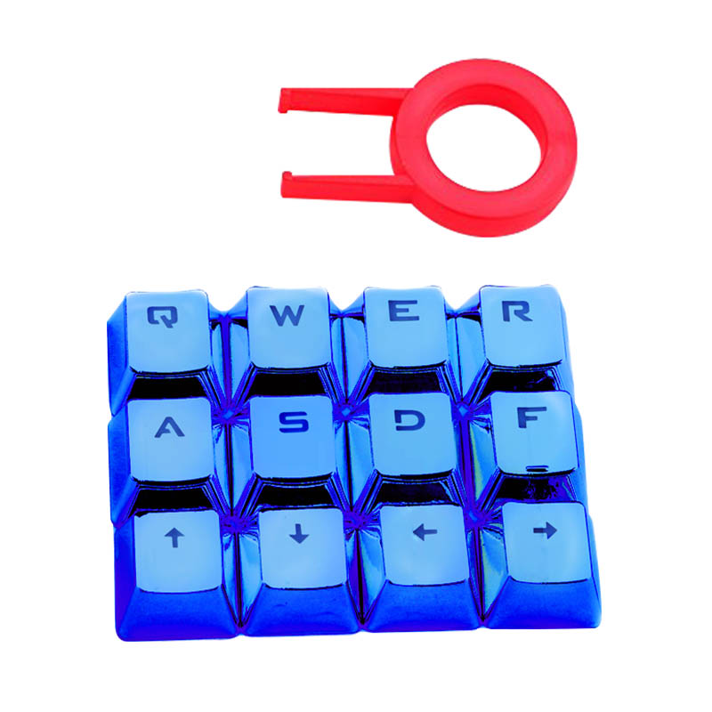 Redragon Keycaps Teclas A103B para Teclado Mecánico Tipo Cherry MX - Color Azul