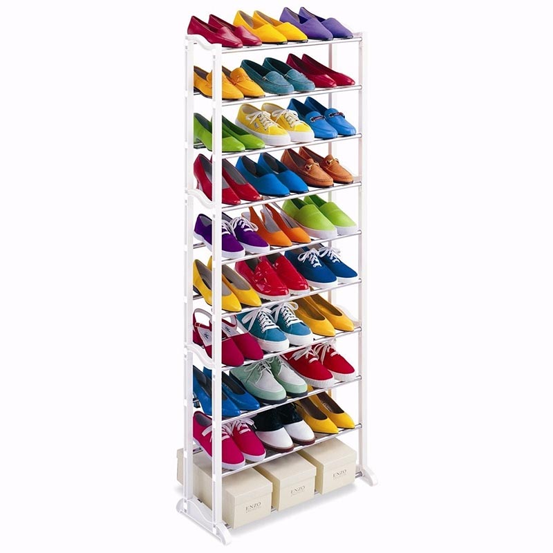 Rack Zapatera Organizador Para 30 Pares 10 Niveles