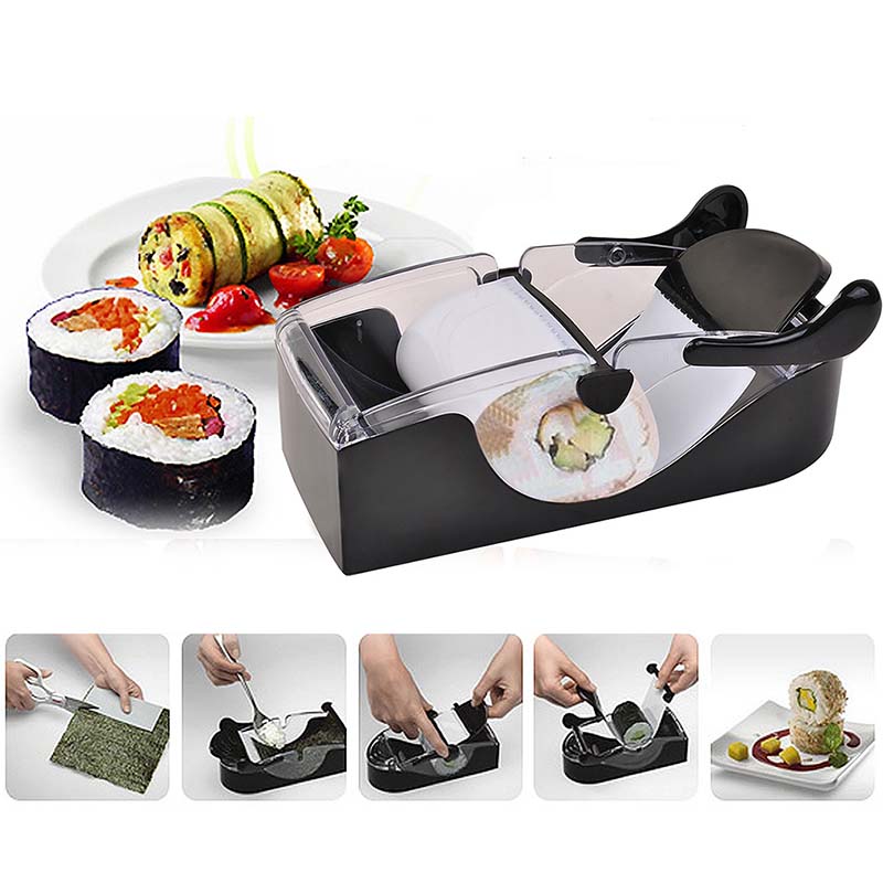 Perfect Roll Sushi Maker-Negro