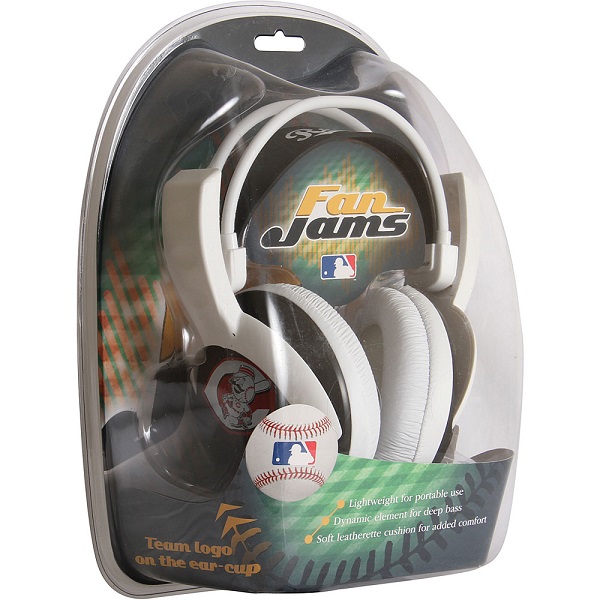 AUD?FONOS DE FAN?TICO DE BEISBOL REDS CINCINATI