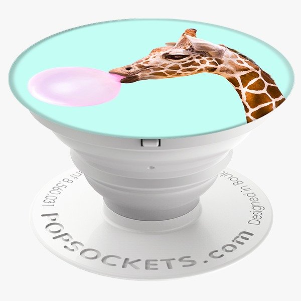 Popsockets Soportes Para Smartphones y Tablets Mod Bubblegum Giraffe 
