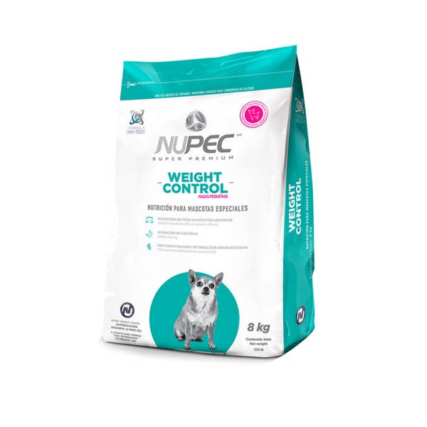 Nupec Weight Control Raza Peque?a 8 Kilos