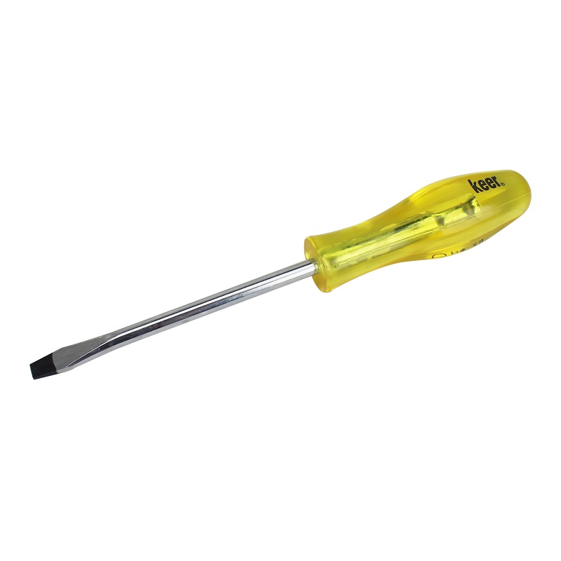 Santul 6662 Desarmador Plano 1/4" X 4" , Mango  de PVC