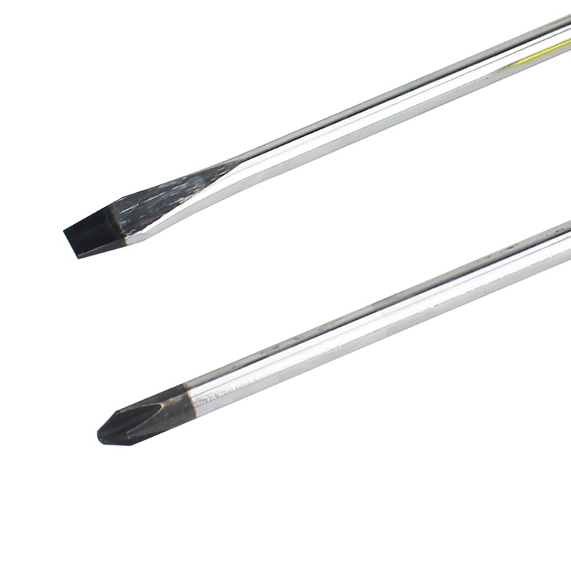Juego de 2 Desarmadores Cruz y Plano con Mango Pvc Santul 6671