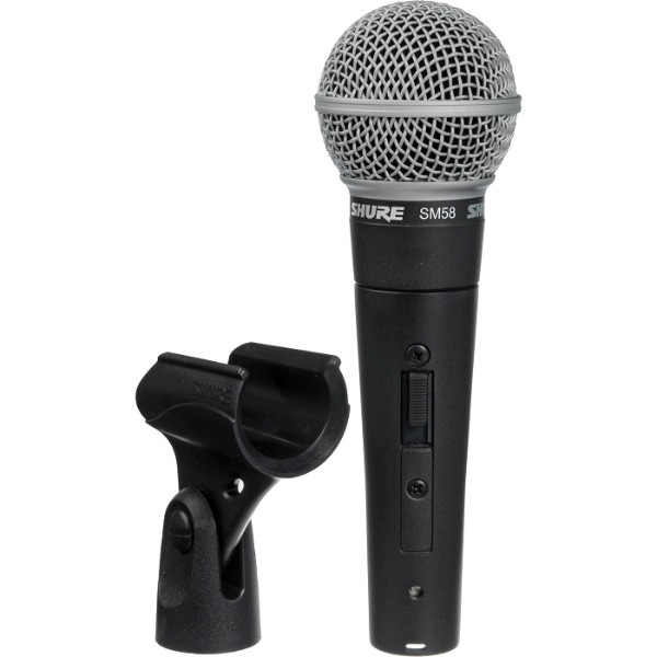 Microfono mano alambrico vocal SM58S Shure