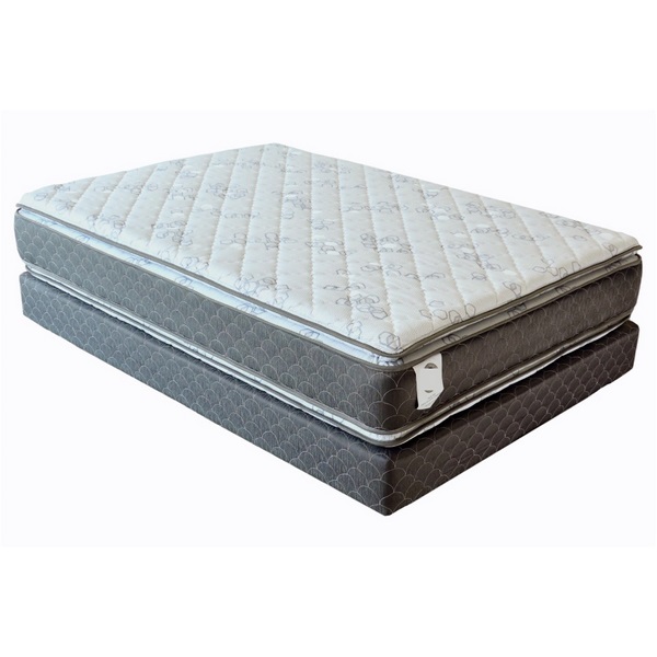 Colchon Lucia Individual Gris y Blanco - Kessa