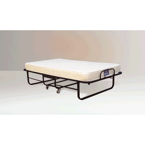 Base Plegable con Colchon 1320-OCE Individual Negro - Kessa