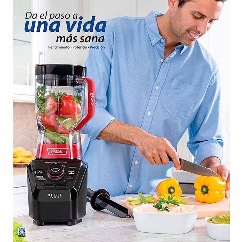 Licuadora Oster Xpert Series Vaso De Tritan 2Lts - Negro