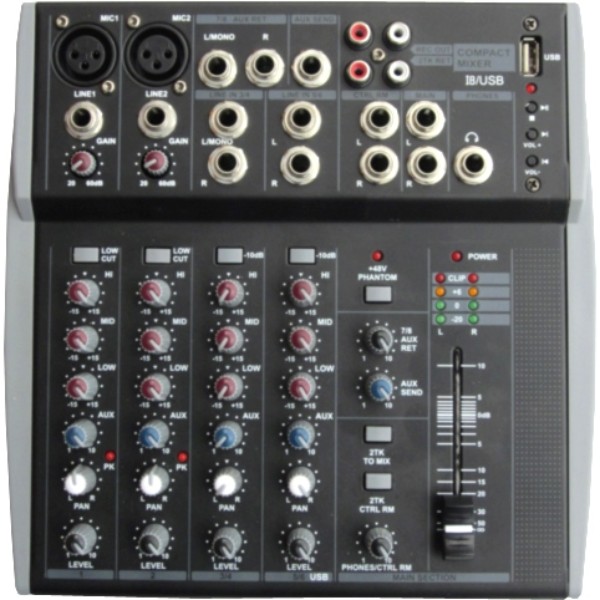 Mezcladora Soundtrack Mx802Usb 8 Canales