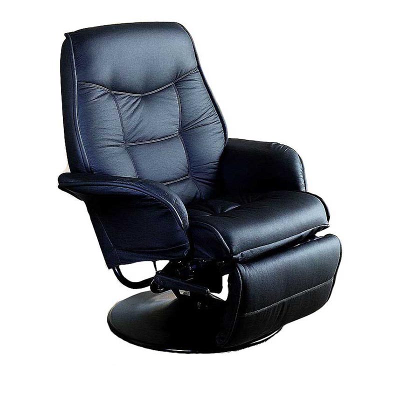 Sillon Reclinable Giratorio Color Negro 7501 Coaster