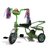 Triciclo Doble De Metal Verde MLT6001-11