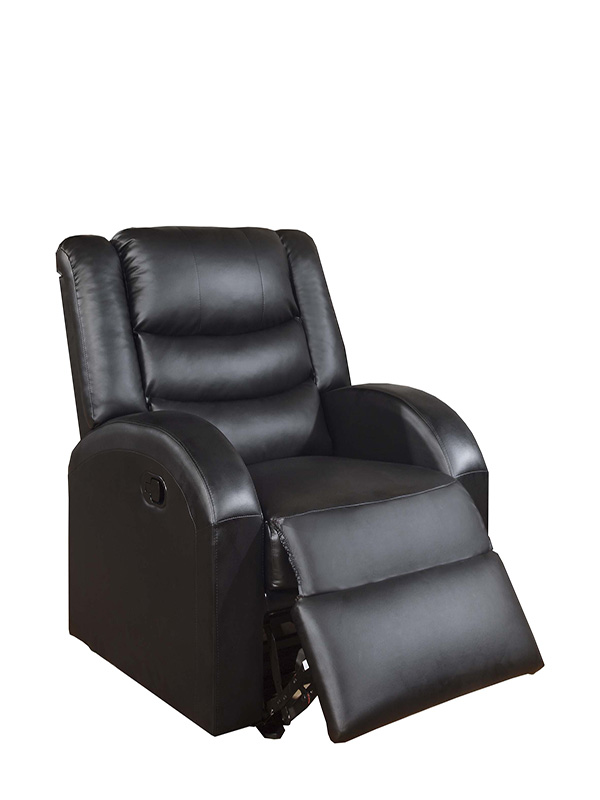 Sillon Reclinable, color Negro F6653 Poundex