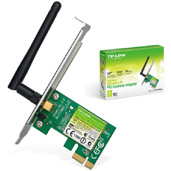 Tarjeta De Red PCI-E 1x Inalambrica Tp-Link TL-WN781ND 150 Mbps
