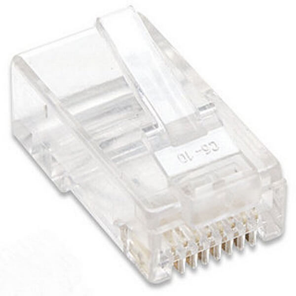 Plug Bote 100 Piezas Conector RJ45 Intellinet Cable UTP Cat 5E 790055