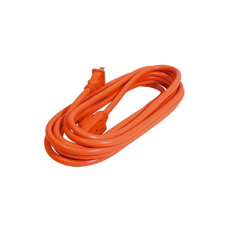Dos Extensiónes Uso Rudo 2m Naranja Sanelec 2406