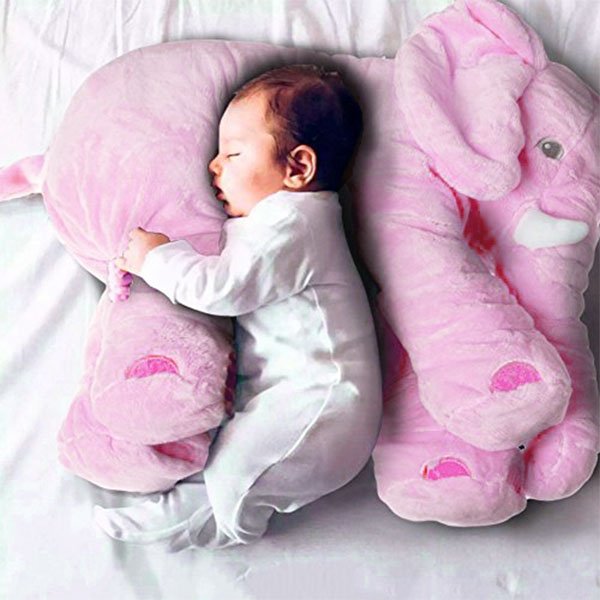 Almohada de elefante para bebé color rosa Cartoon Toys