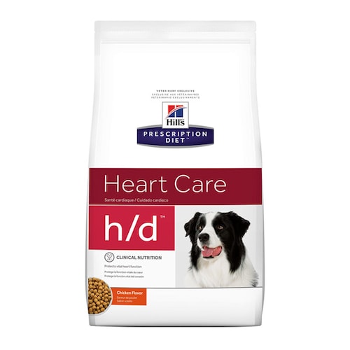 Hills H/D Cuidado Cardiaco para Perro 8 kg 