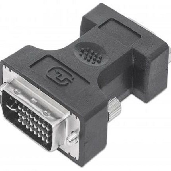 Conector Adaptador Manhattan VGA Hembra A DVI Macho 328883