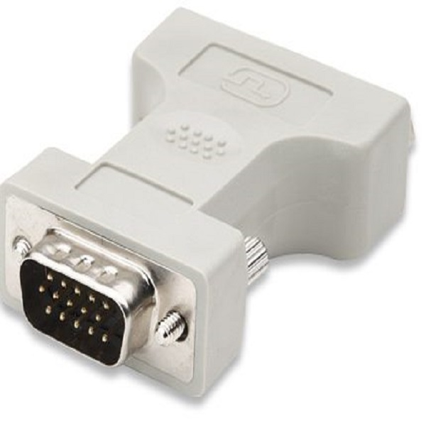 Conector Adaptador Manhattan VGA Macho A DVI Hembra 328906