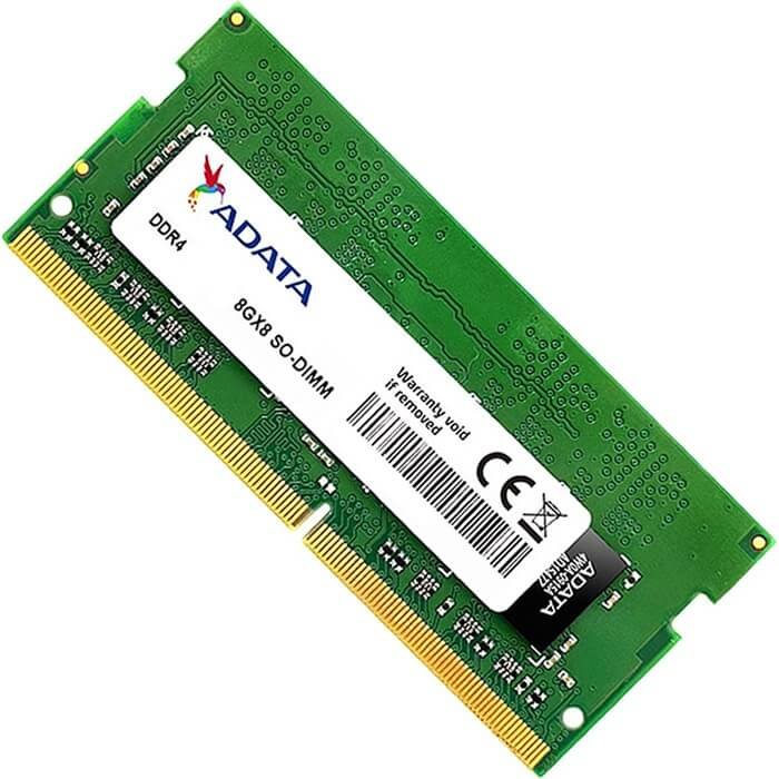 Memoria Ram DDR4 Sodimm Adata 2400 MHz 8 GB PC4-19200 AD4S240038G17-S