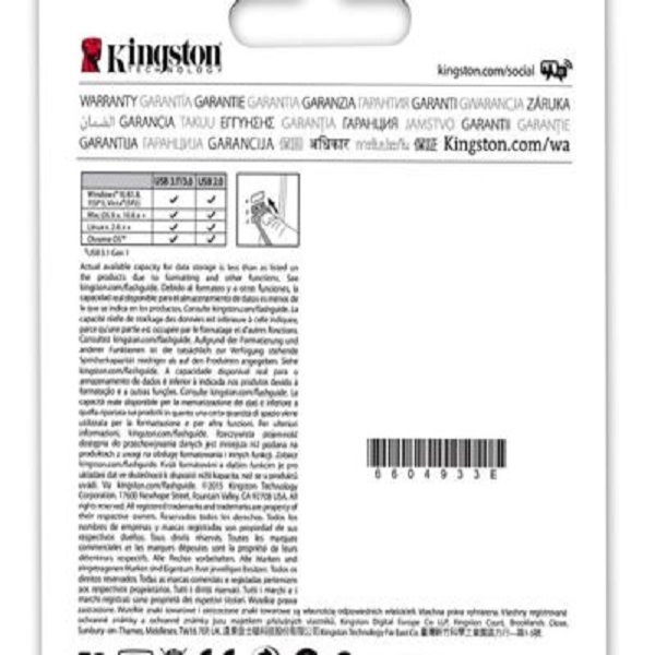 Memoria Flash USB 3.0 Kingston DataTraveler 50 32GB Metalica (DT50/32GB)