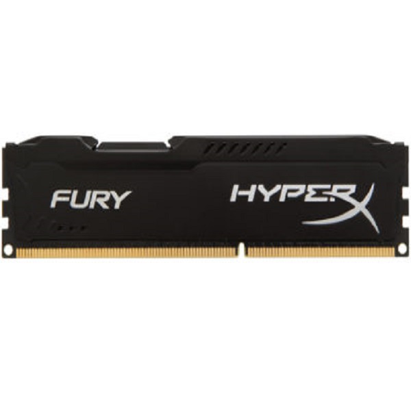 Memoria Ram DDR3 Kingston HyperX Fury 1600 MHz 8 GB Negro HX316C10FB/8