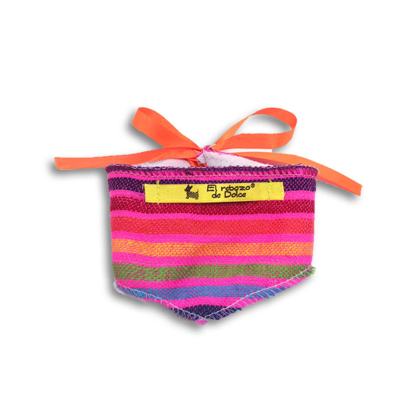 Kit de accesorios: paliacate + corbata para mascotas  pequeñas marca El Rebozo de Dolce