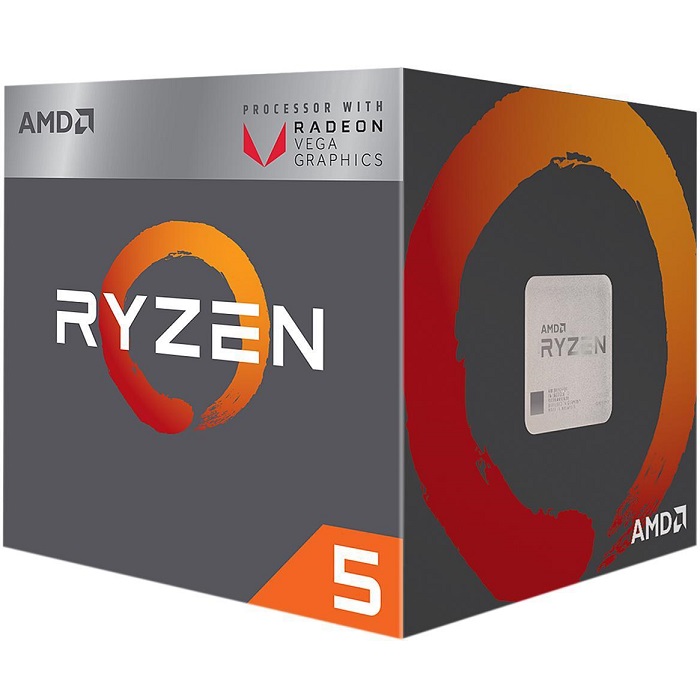 Procesador AMD Ryzen 5 2400G QuadCore 3.6 GHz 8 MB Socket AM4