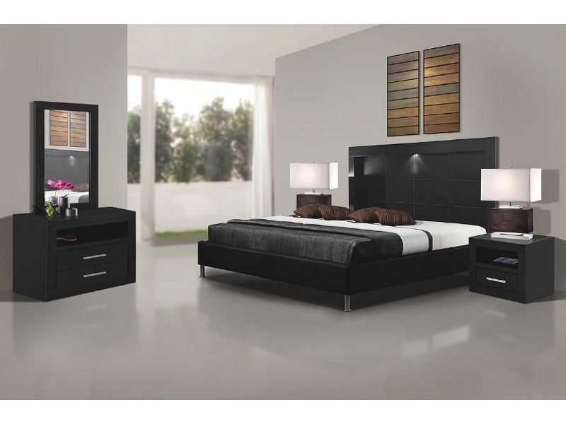 Recamara Frida King Size 5 piezas - Chocolate - Kessa.