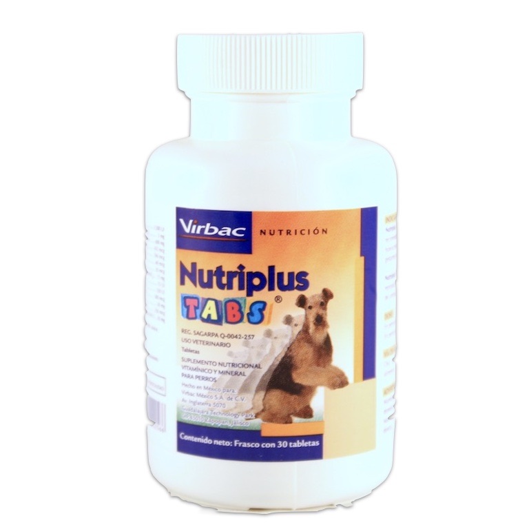 VIRBAC NUTRI PLUS 30 Tabletas