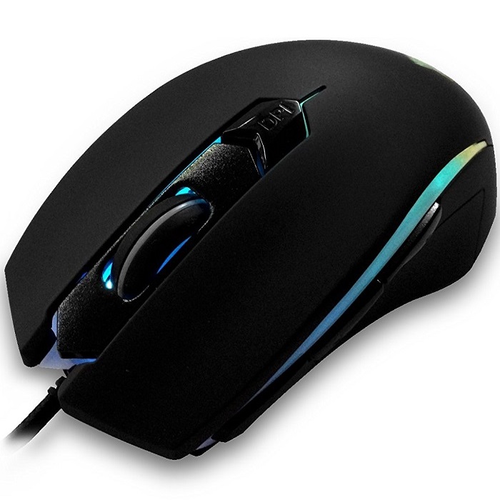 Mouse Eagle Warrior Alambrico Optico USB Sniper Pro G45 Iluminado 4000 DPI