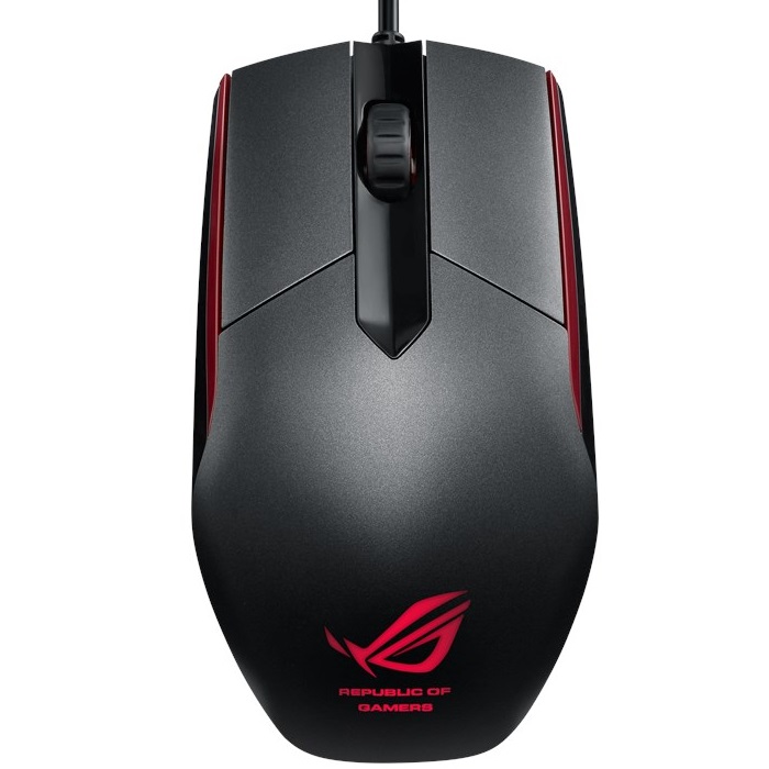 Mouse Asus Alambrico Optico USB ROG Sica Steel Grey Gaming