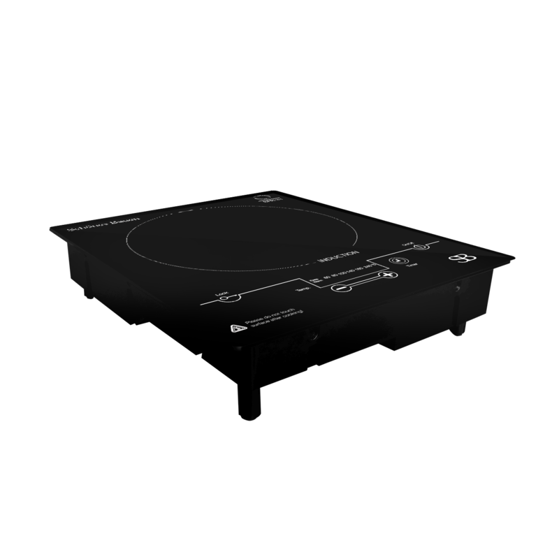 Parrilla de Inducción Schönes Bauen Berlin Portátil o Empotrable 1 zona 18.5 pulgadas 120V