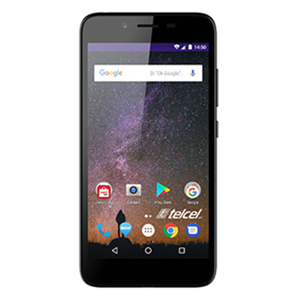 Celular SOLONE LTE W1450 WIND BREEZE Color NEGRO KIT Telcel más BOCINA BLUETOOTH BLOGY MINI