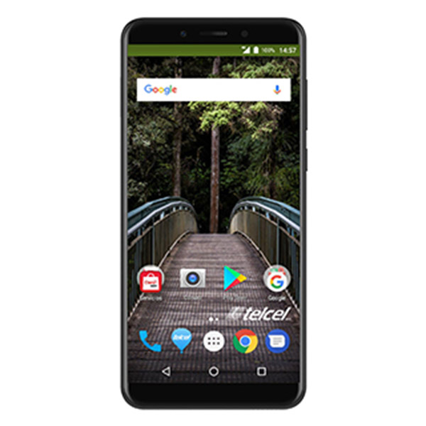 Celular SOLONE LTE E1457 EARTH IRON Color  NEGRO KIT Telcel más BOCINA BLUETOOTH BLOGY MINI 