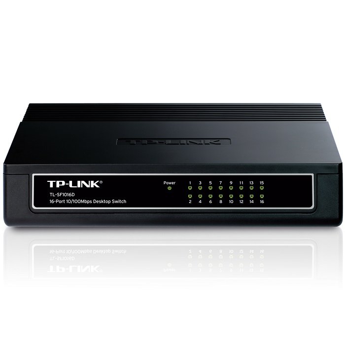 Switch 16 Puertos Tp-Link 10/100 Mbps TL-SF1016D