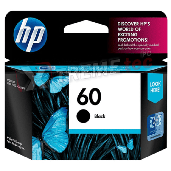 Cartucho HP Num 60 Negro 4ML CC640WL