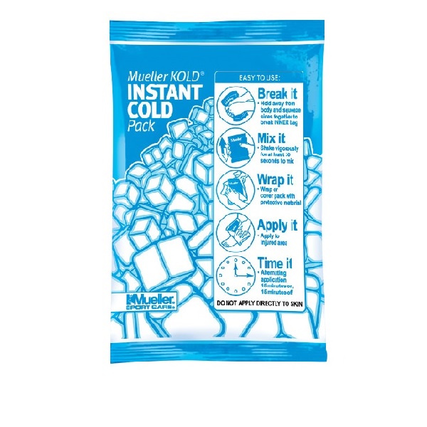 COMPRESA DE FRIO INSTANTANEA DESECHABLE MUELLER KOLD®